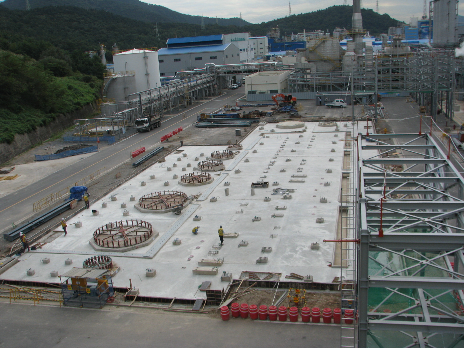 Paving 공사